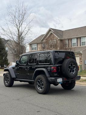 Black 2023 Jeep Wrangler 4xe Rubicon