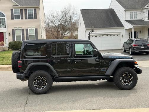 Black 2023 Jeep Wrangler 4xe Rubicon