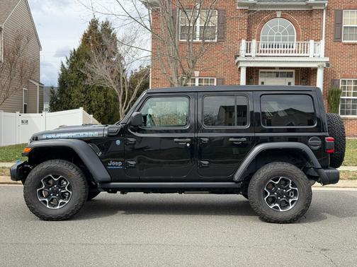 Black 2023 Jeep Wrangler 4xe Rubicon