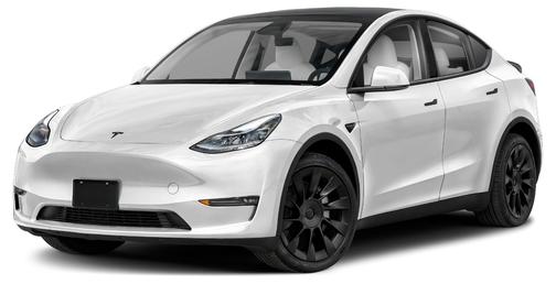 White 2024 Tesla Model Y Long Range