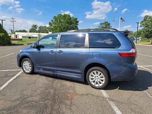 Blue 2015 Toyota Sienna Limited Premium