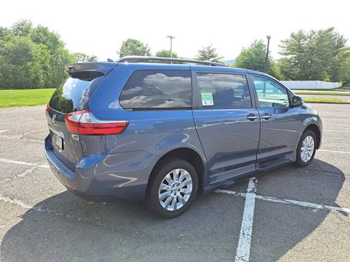 Blue 2015 Toyota Sienna Limited Premium
