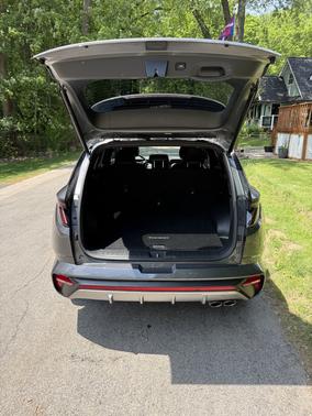 Gray 2024 Hyundai TUCSON Hybrid N Line