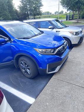 Blue 2022 Honda CR-V EX-L