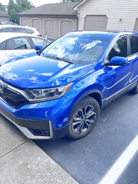 Blue 2022 Honda CR-V EX-L
