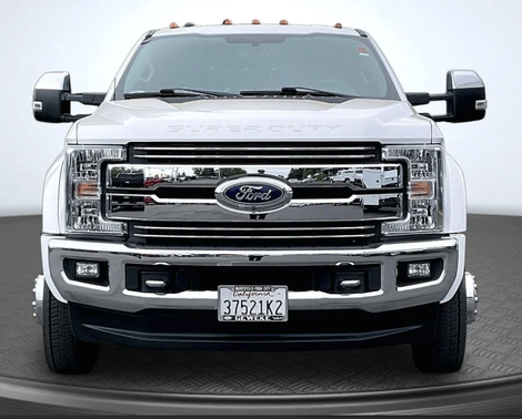 White 2018 Ford F-450 Limited