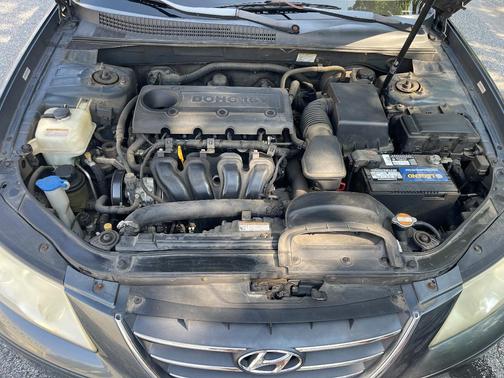 Blue 2009 Hyundai SONATA GLS