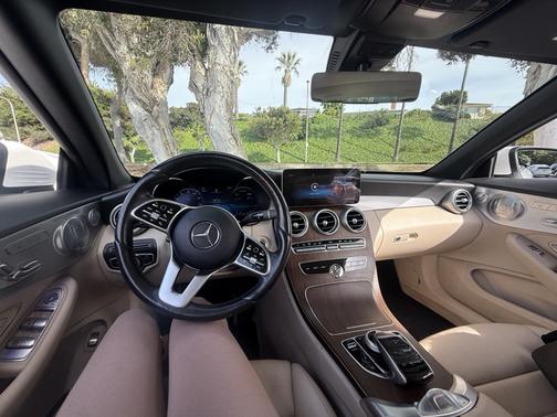 White 2021 Mercedes-Benz C-Class C 300