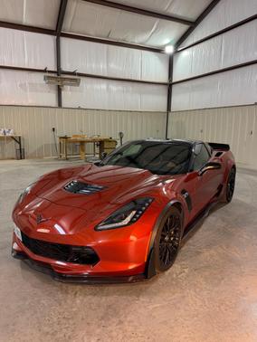 Orange 2015 Chevrolet Corvette Z06 Hardtop
