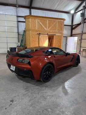 Orange 2015 Chevrolet Corvette Z06 Hardtop