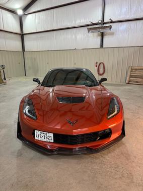 Orange 2015 Chevrolet Corvette Z06 Hardtop