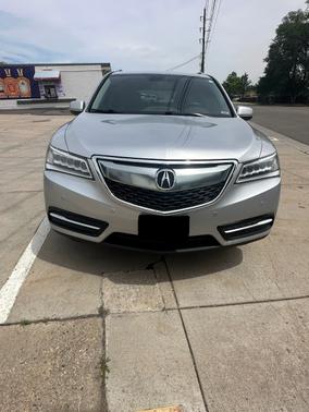 Silver 2014 Acura MDX 3.5L Advance Pkg w/Entertainment Pkg