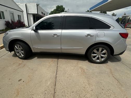Silver 2014 Acura MDX 3.5L Advance Pkg w/Entertainment Pkg