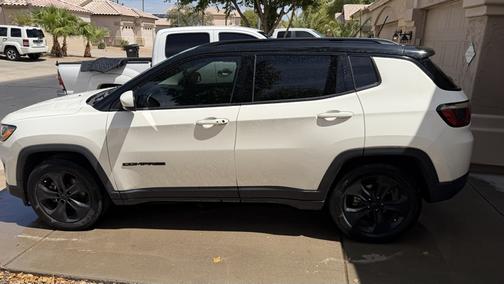 White 2020 Jeep Compass Latitude