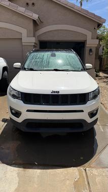 White 2020 Jeep Compass Latitude