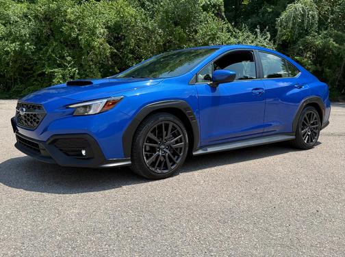 Blue 2022 Subaru WRX Premium