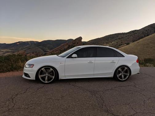 White 2012 Audi S4 3.0 Prestige