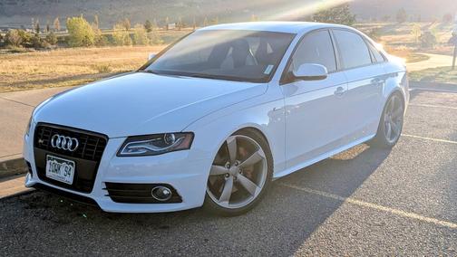 White 2012 Audi S4 3.0 Prestige