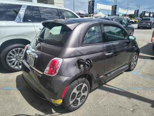 Gray 2018 FIAT 500e Battery Electric