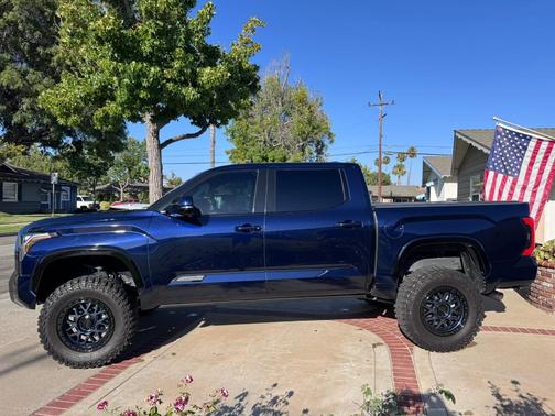 Blue 2023 Toyota Tundra Platinum