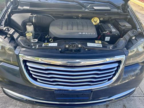 Blue 2014 Chrysler Town & Country Touring-L