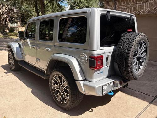 Silver 2024 Jeep Wrangler 4xe High Altitude