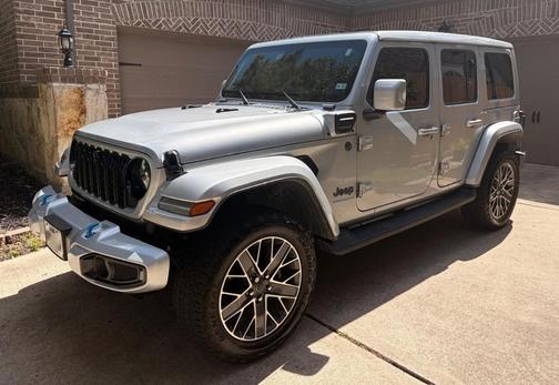 Silver 2024 Jeep Wrangler 4xe High Altitude