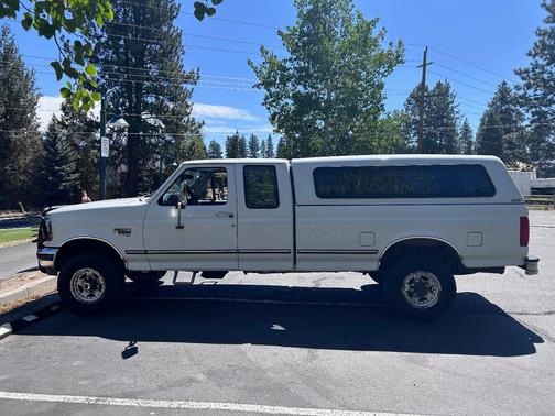 White 1997 Ford F-250 SuperCab H/D