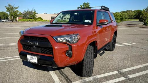 Orange 2024 Toyota 4Runner TRD Pro