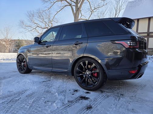 Gray 2022 Land Rover Range Rover Sport HST MHEV