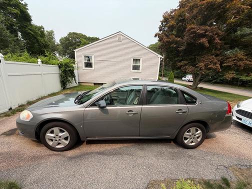 Silver 2008 Chevrolet Impala LS