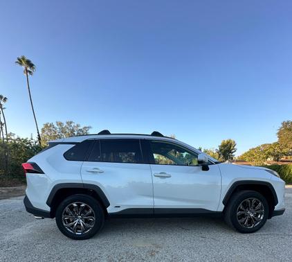 White 2024 Toyota RAV4 Hybrid XLE Premium