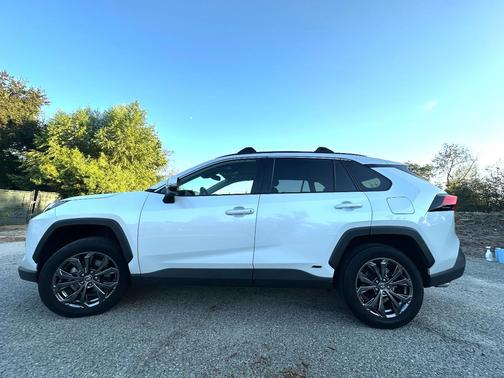 White 2024 Toyota RAV4 Hybrid XLE Premium