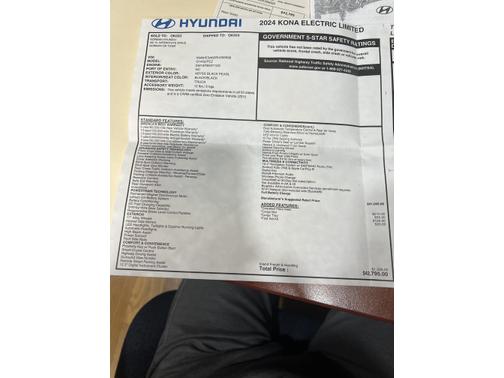 2024 Hyundai KONA EV Limited