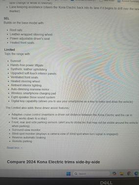 2024 Hyundai KONA EV Limited