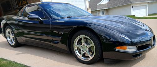 Black 2002 Chevrolet Corvette Base