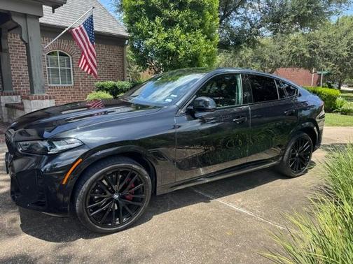 Black 2025 BMW X6 xDrive40i
