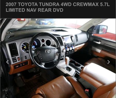 2007 Toyota Tundra Limited CrewMax