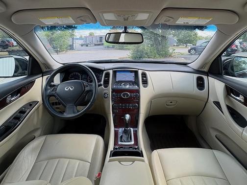 Red 2016 INFINITI QX50 Base