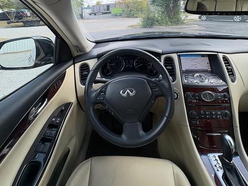 Red 2016 INFINITI QX50 Base