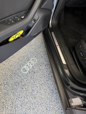 Black 2023 Audi A5 45 S line Prestige