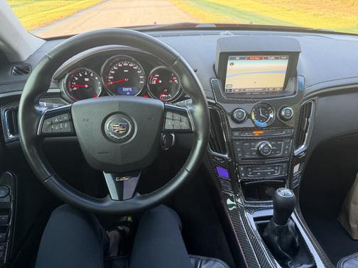 Red 2012 Cadillac CTS-V Base