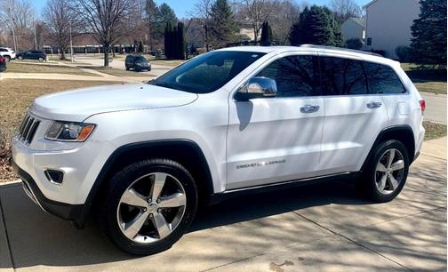 White 2016 Jeep Grand Cherokee Limited