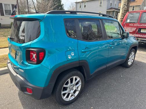 Blue 2021 Jeep Renegade Latitude