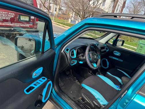 Blue 2021 Jeep Renegade Latitude