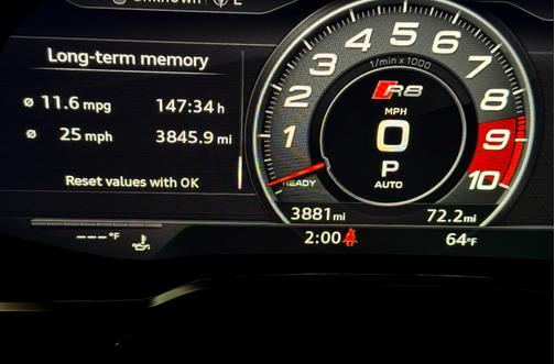 2023 Audi R8 V10 performance