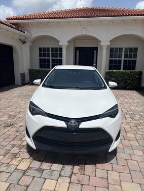 White 2019 Toyota Corolla LE