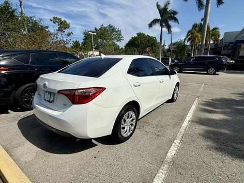 White 2019 Toyota Corolla LE