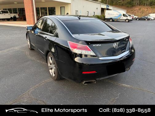 Black 2012 Acura TL Technology
