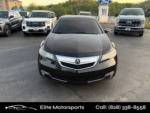 Black 2012 Acura TL Technology